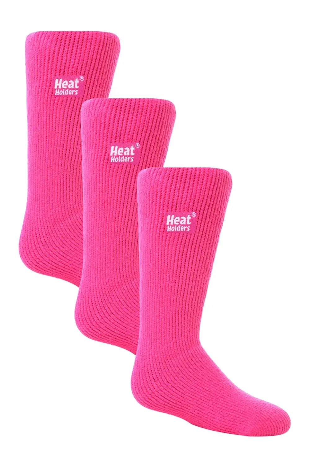 Детские зимние термоноски 2.3 tog, 3 пары, Heat Holders, Pink