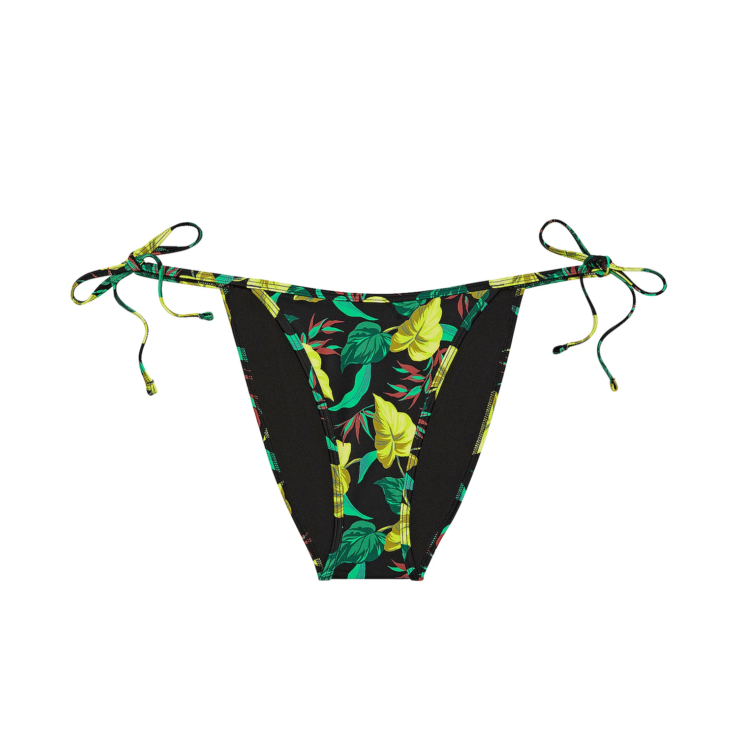 

Купальник Victoria's Secret Swim String Cheeky Bikini, темно-зеленый