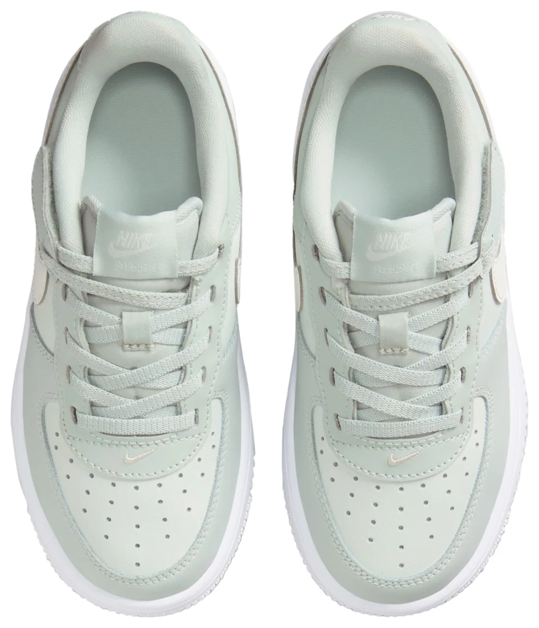 Кроссовки для мальчиков Air Force 1 Low EasyOn Nike, цвет Sail/Light Silver — фото 4