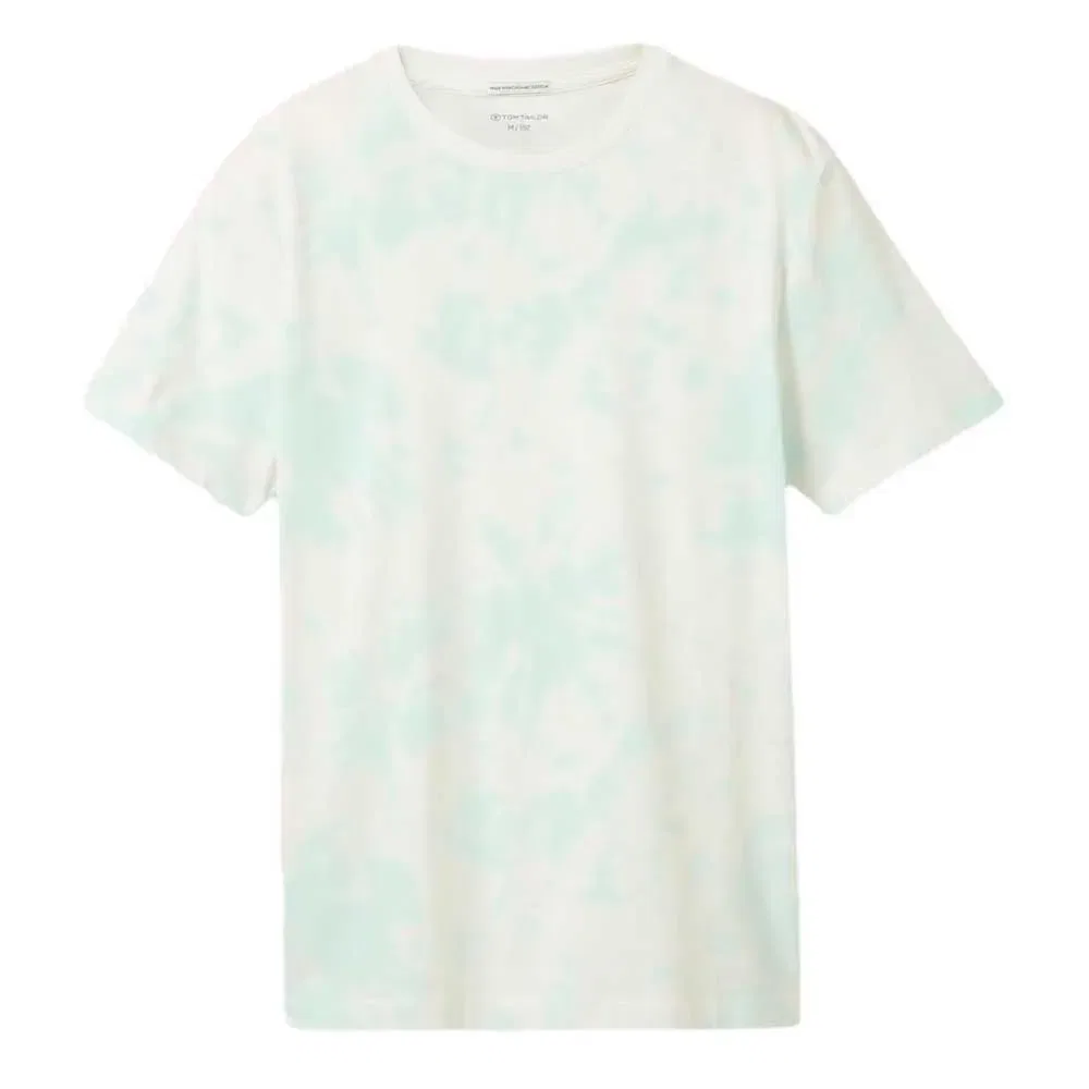 Детская футболка с принтом Regular Batik Tom tailor, White