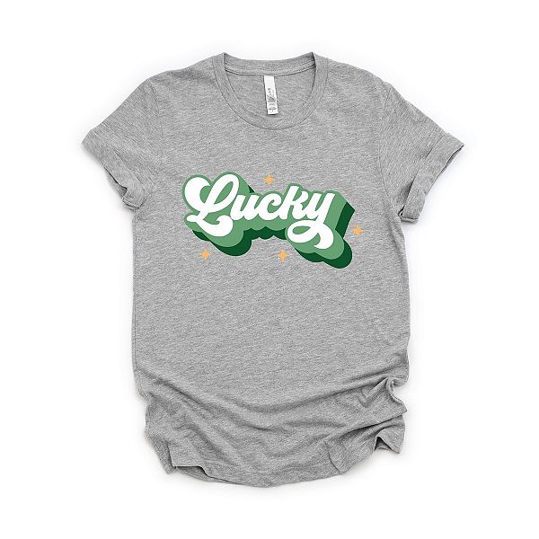 

Ретро футболка с коротким рукавом Lucky Simply Sage Market, Heather Grey, Серый, Ретро футболка с коротким рукавом Lucky Simply Sage Market, Heather Grey