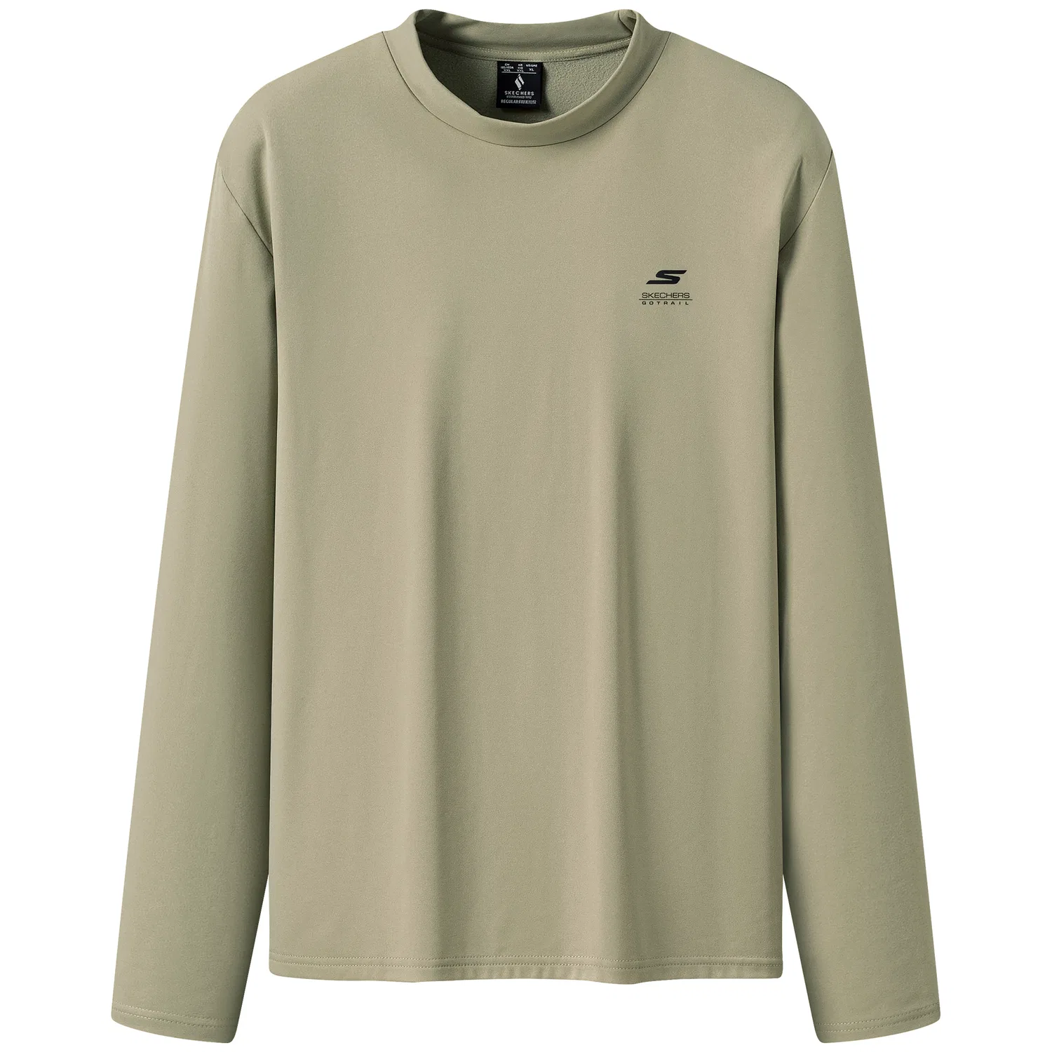 Детский свитшот с круглым вырезом Twilight Khaki Skechers