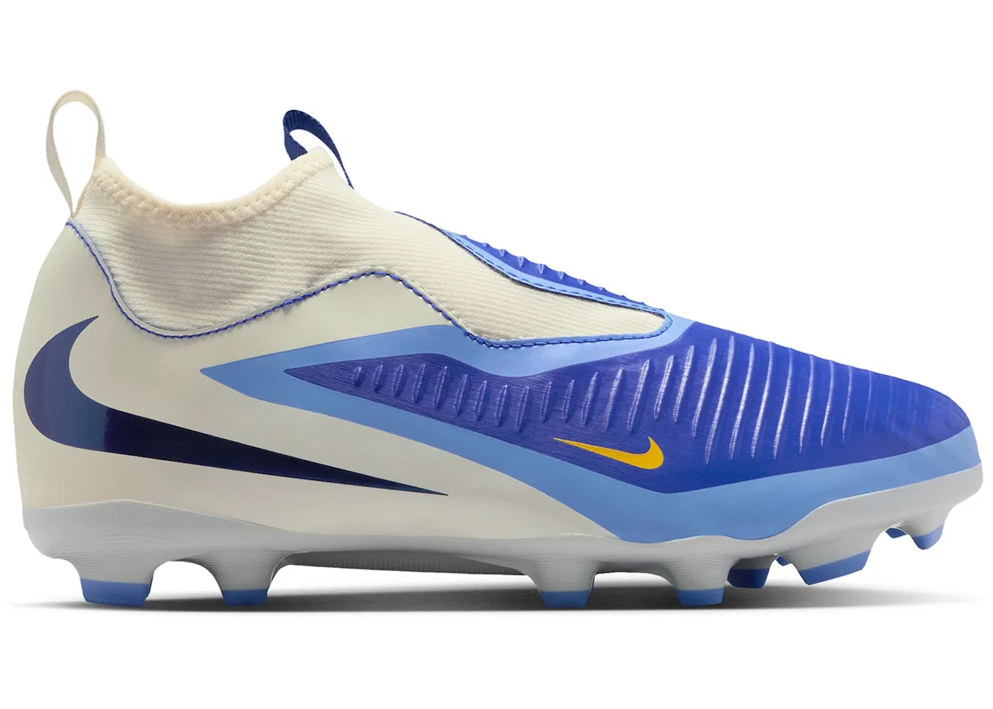 Детские бутсы Nike Phantom 6 High Academy LV8 FG, Racer Blue/Dark Obsidian
