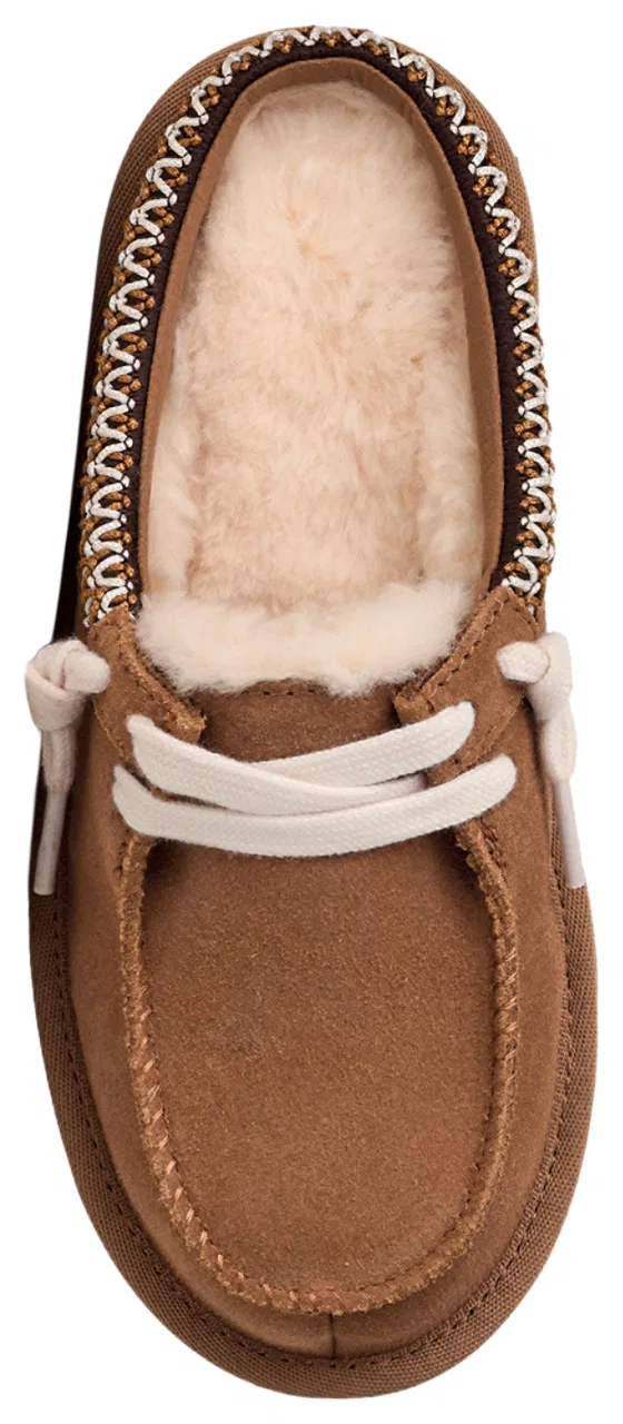 Мюли для девочек Tasman UGG, цвет Chestnut — фото 4