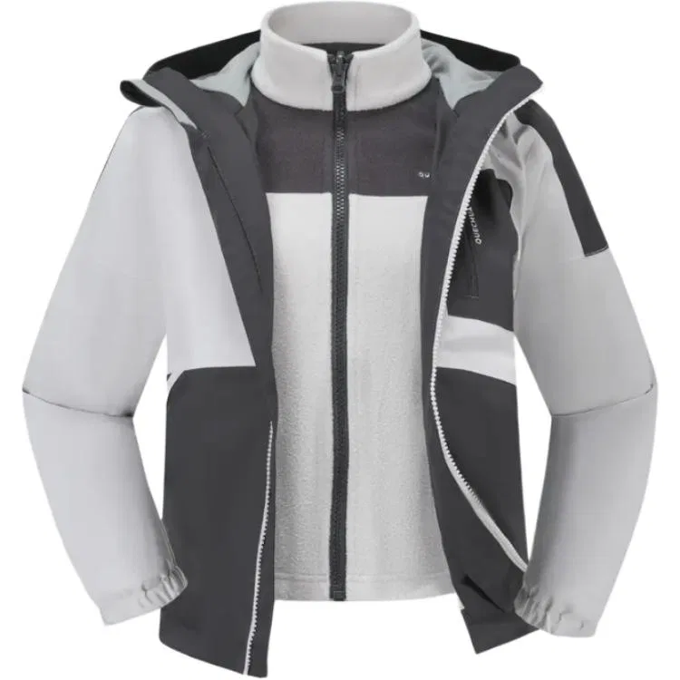 Детская куртка с длинным рукавом SH100 Gray, DECATHLON, Серый