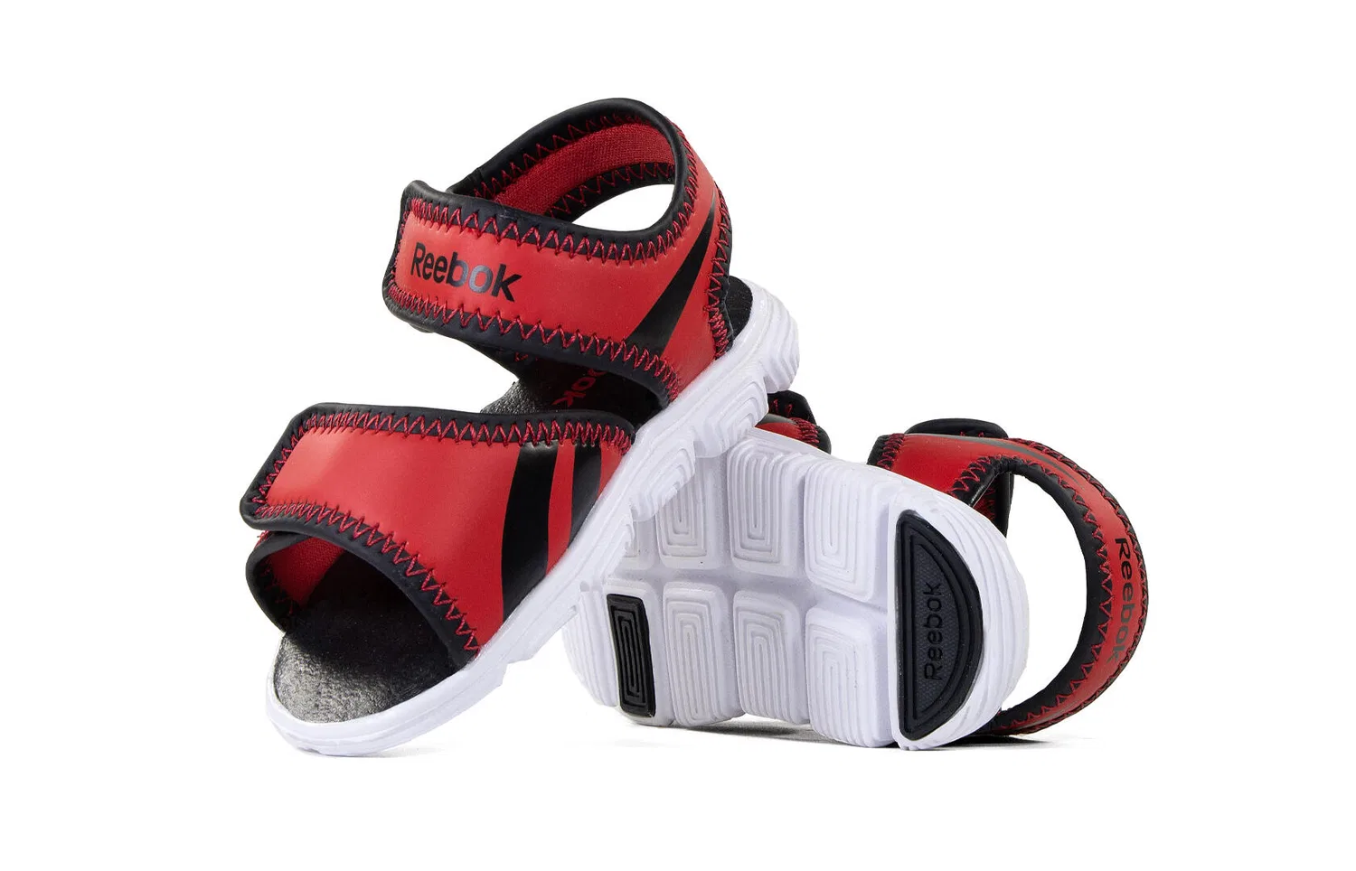 Детские сандалии для девочек с закрытой пяткой Wave Glider Reebok, Rot — фото 4