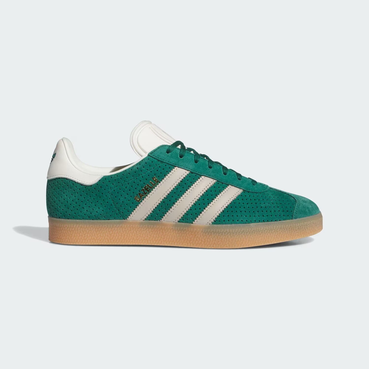 

Кроссовки Gazelle Adidas, цвет Collegiate Green/Wonder Beige/Gold Metallic