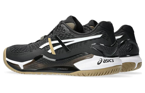 Кроссовки гелевые Resolution 9 x Hugo Boss Asics, черный — фото 4