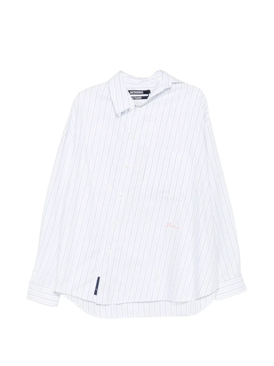 Рубашка Cuadro белая Jacquemus, белый