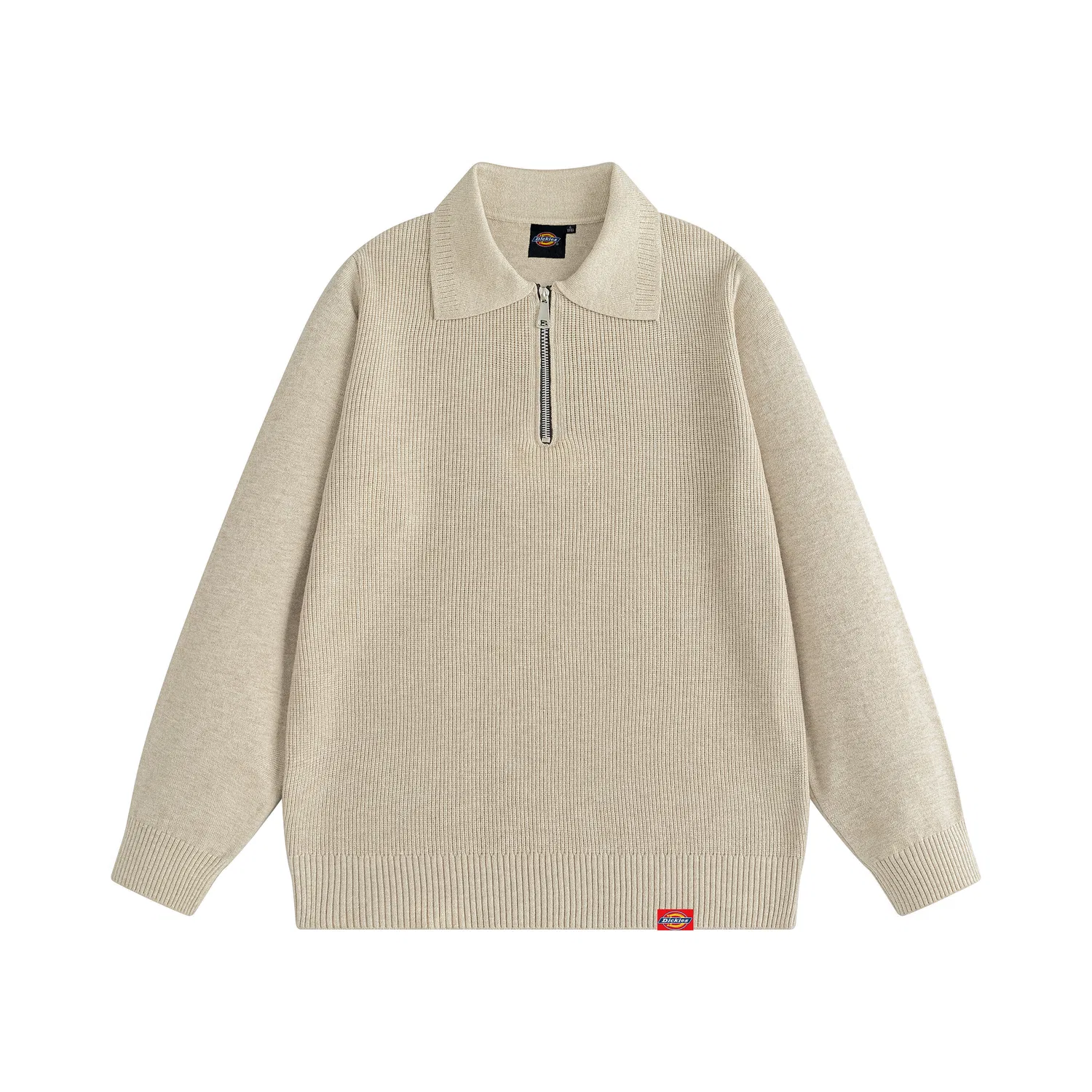Детский свитер с воротником-лацканом Dickies, Oat