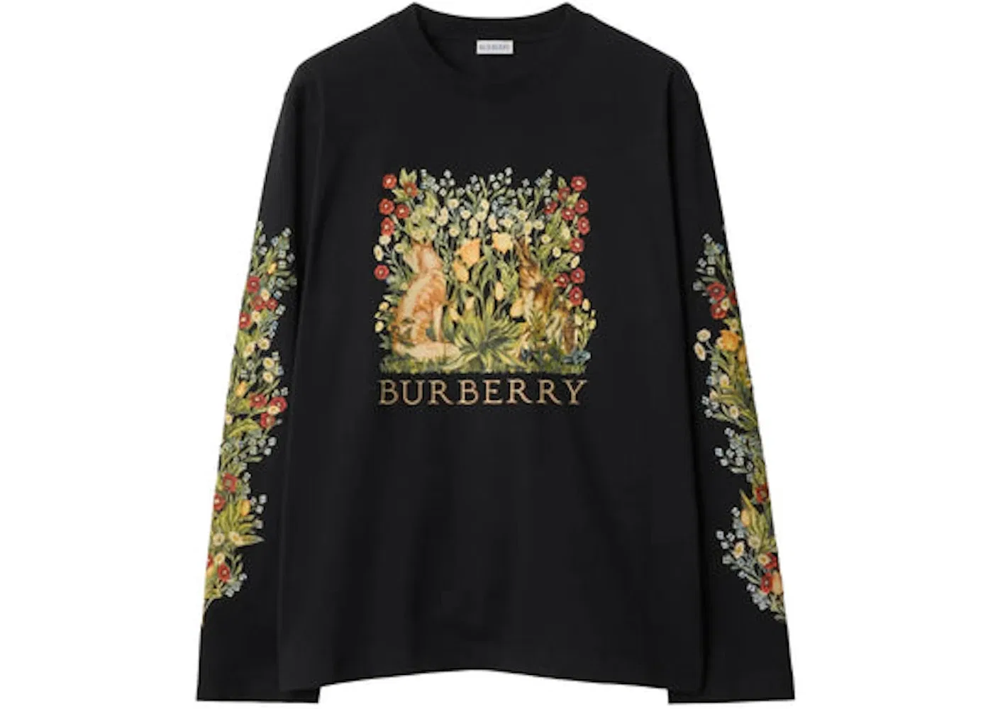 Мужская футболка с длинным рукавом Burberry, Black
