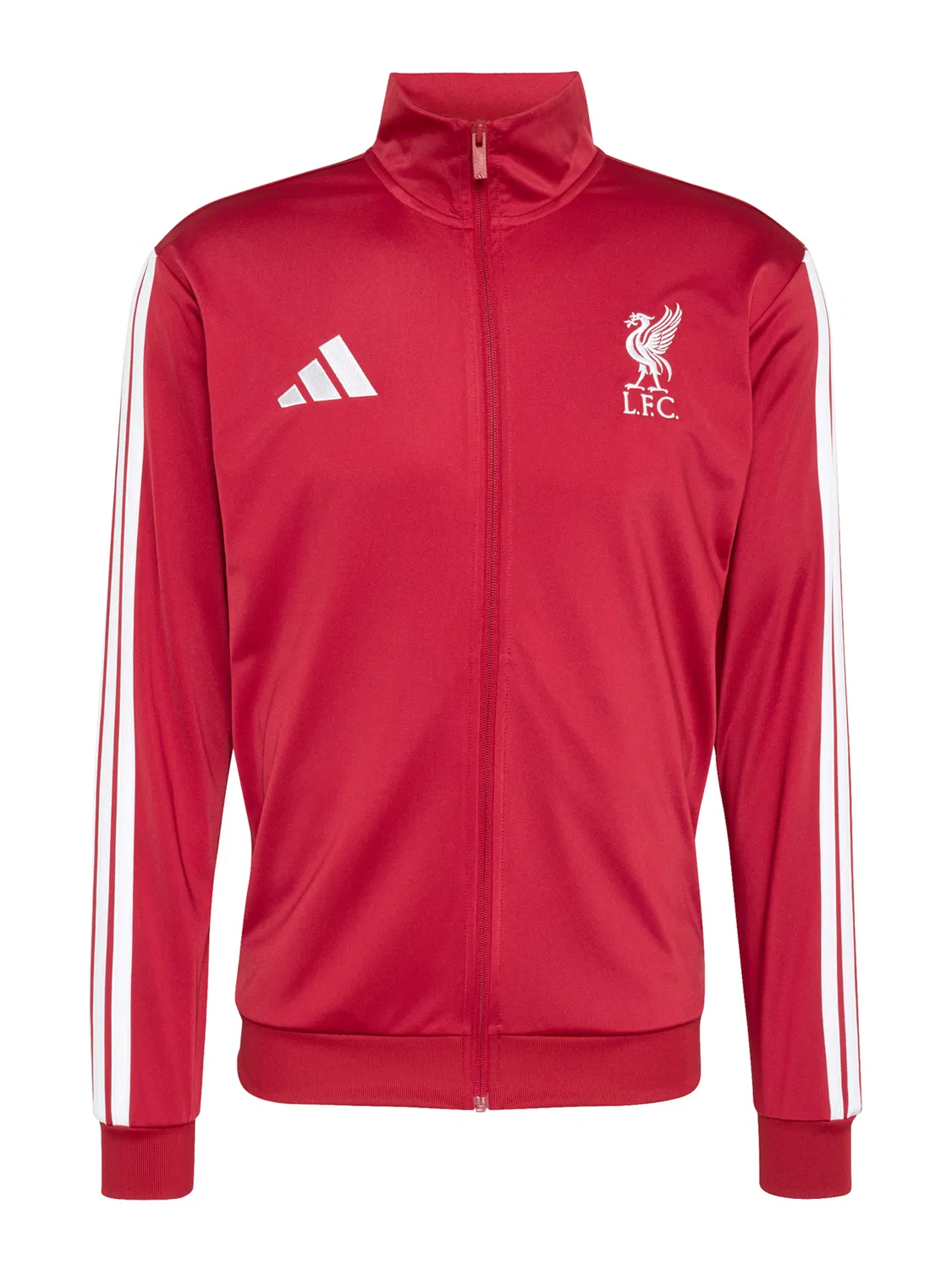 Тренировочная куртка Adidas Performance LFC DNA красного цвета