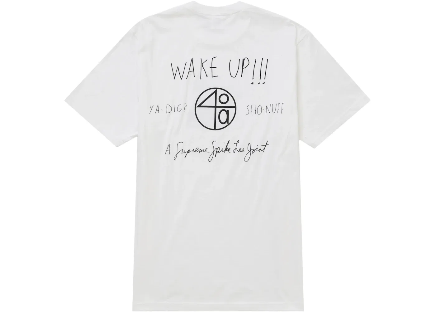 Мужская футболка с принтом Supreme 40 Acres Spike Tee, White — фото 2