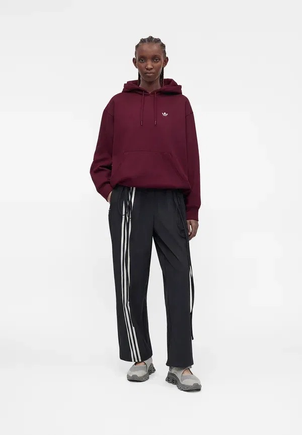 Толстовка с капюшоном Adidas Originals, бордовый — фото 2