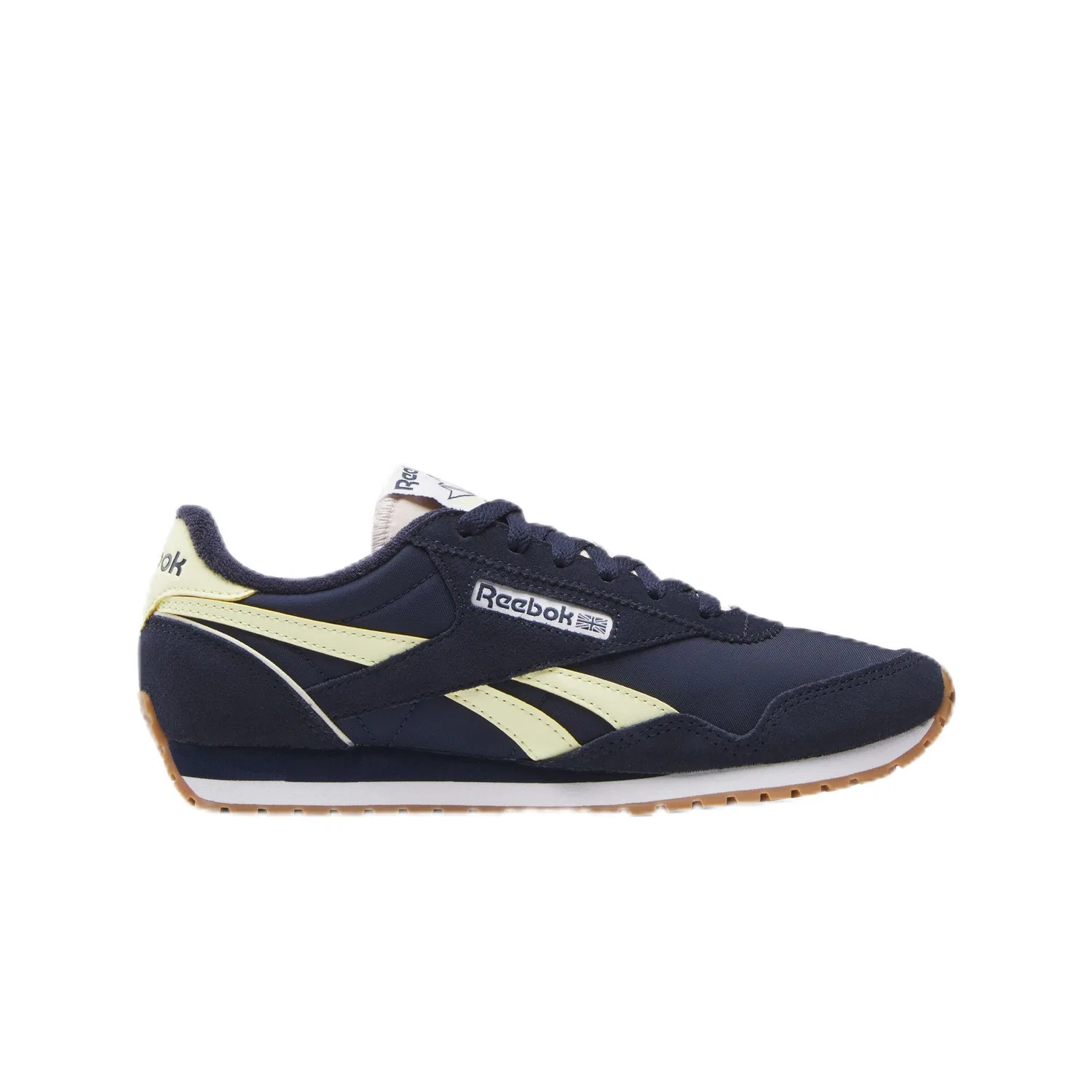 Детские кроссовки для девочек Reebok Classic AZ, Vector Navy Vector Navy Yellow Haze