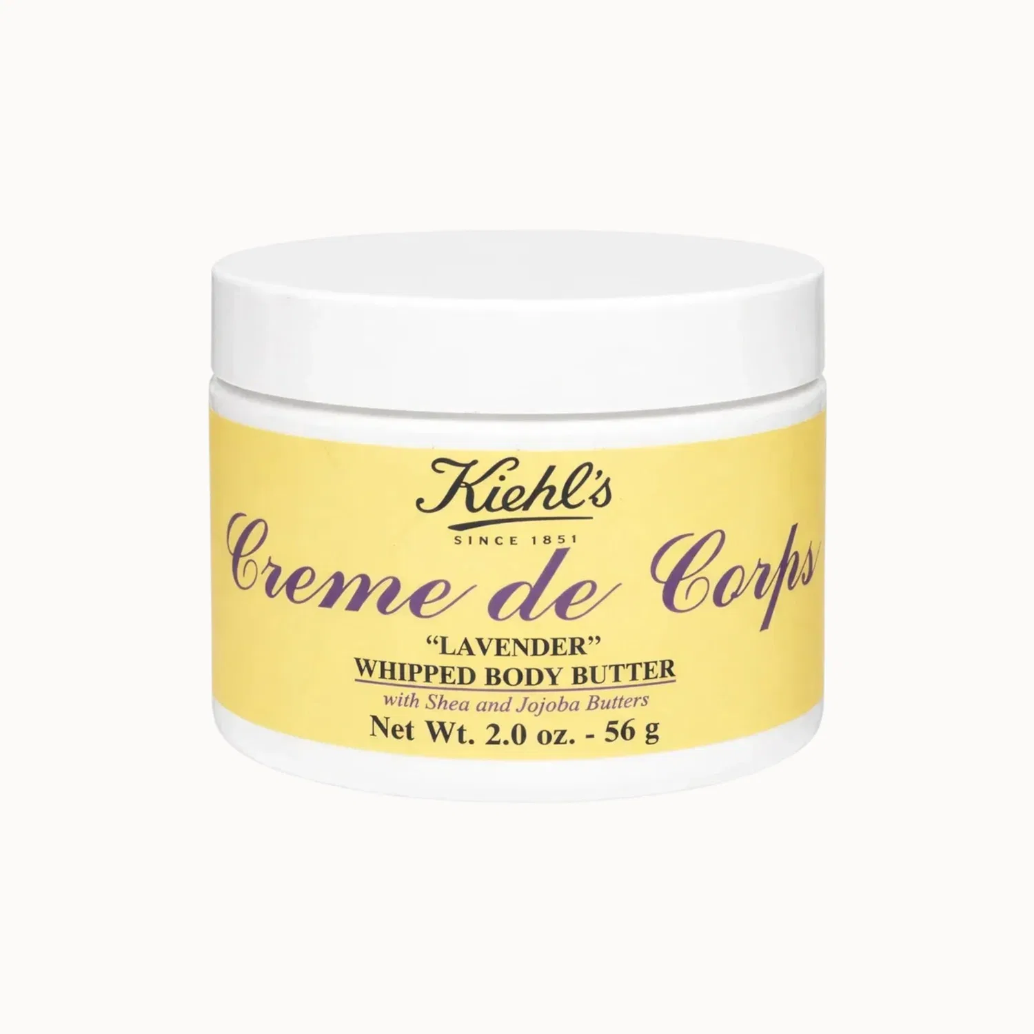 Масло для тела Kiehl's Creme de Corps Lavender Whipped Body Butter, 60 мл