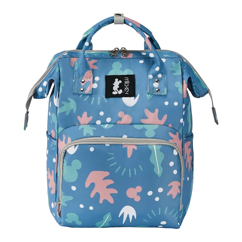 

Disney Оксфордская мамина сумка рюкзак обычная унисекс синий/зеленый/розовый, Blue Mickey Mouse