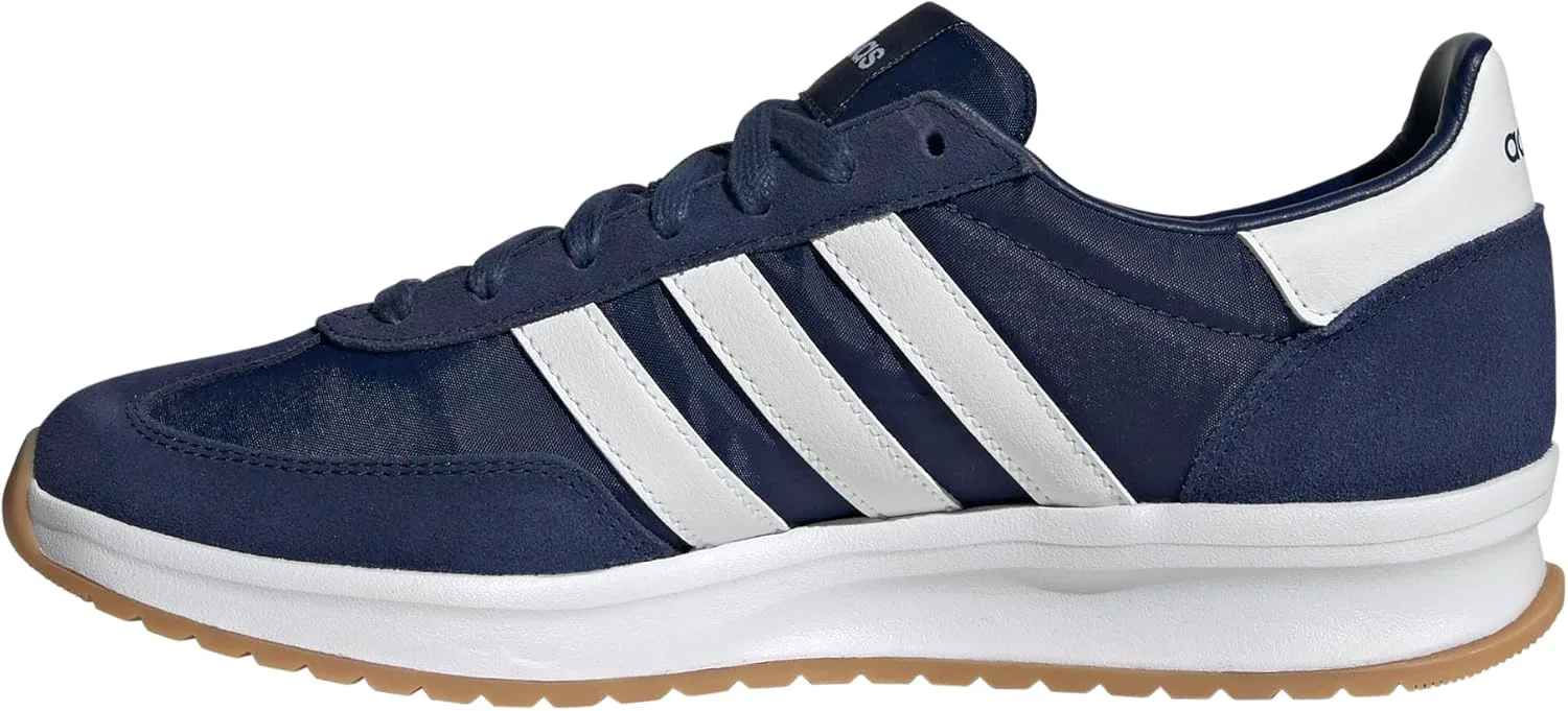 Мужские кроссовки для бега Adidas Run 72, темно-синий/белый — фото 4