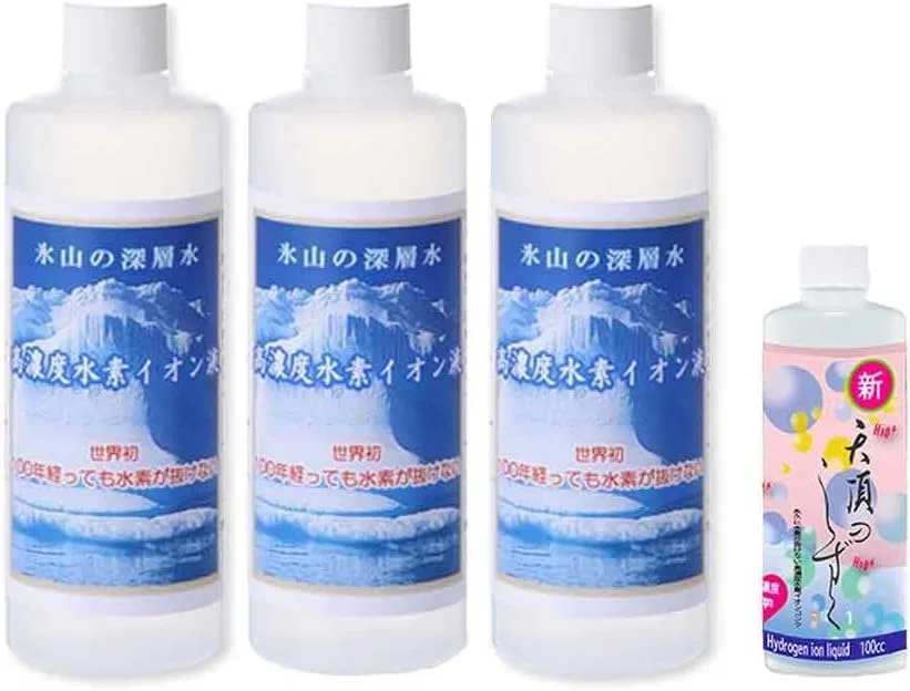 Набор для ухода за лицом High Concentration Hydrogen Ion Liquid 3x300cc + 1x100cc High-Concentration Hydrogen Ion Solution