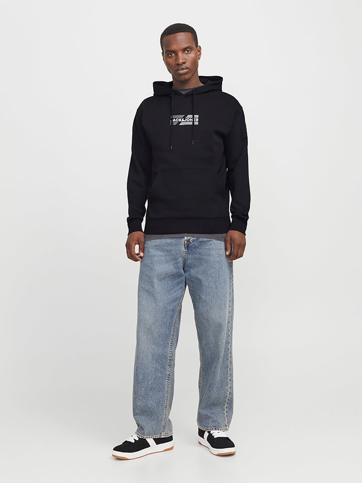 

Толстовка с капюшоном Jack & Jones, черный
