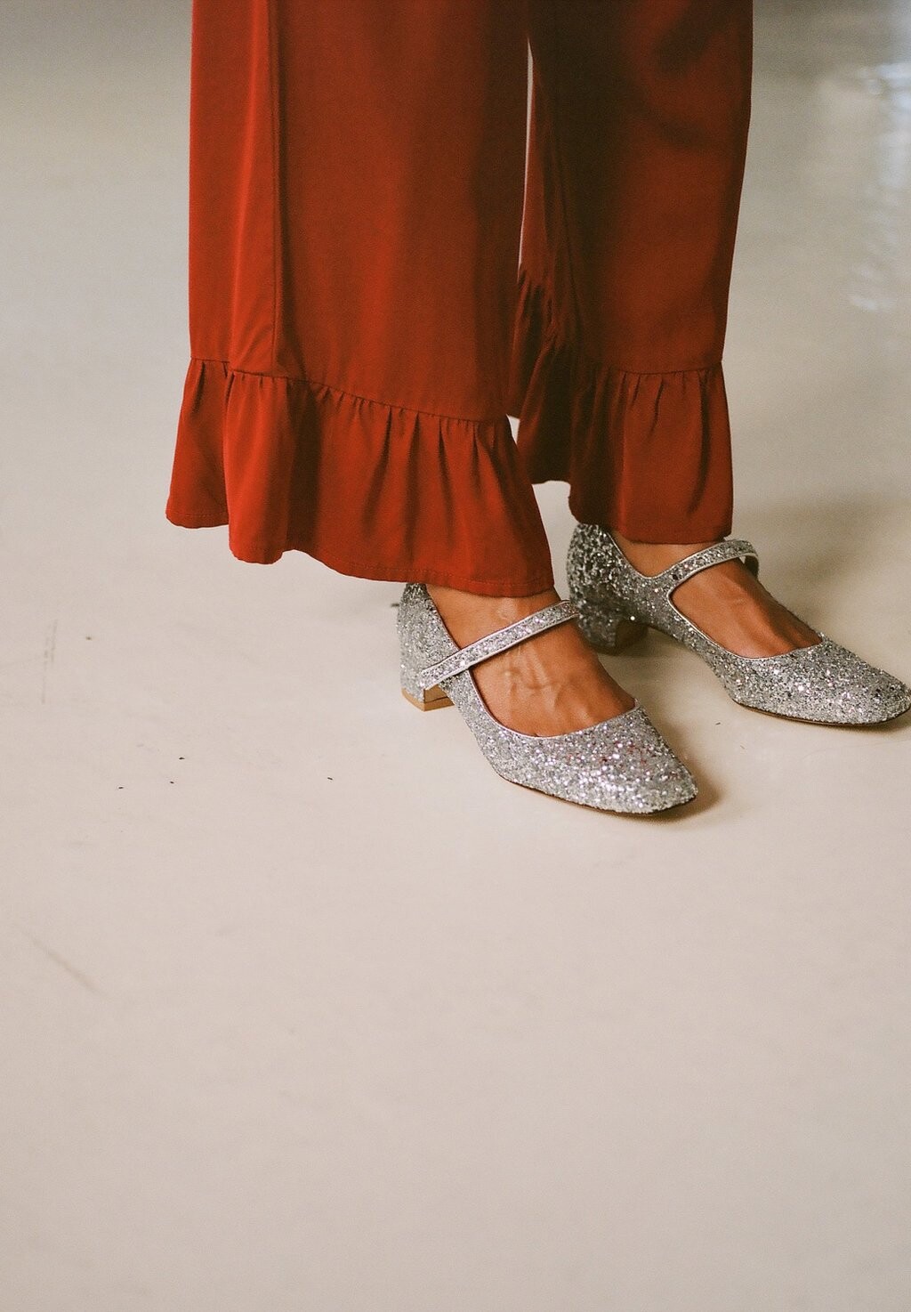 Свадебные туфли Dora BALAGAN, цвет silver glitter — фото 2