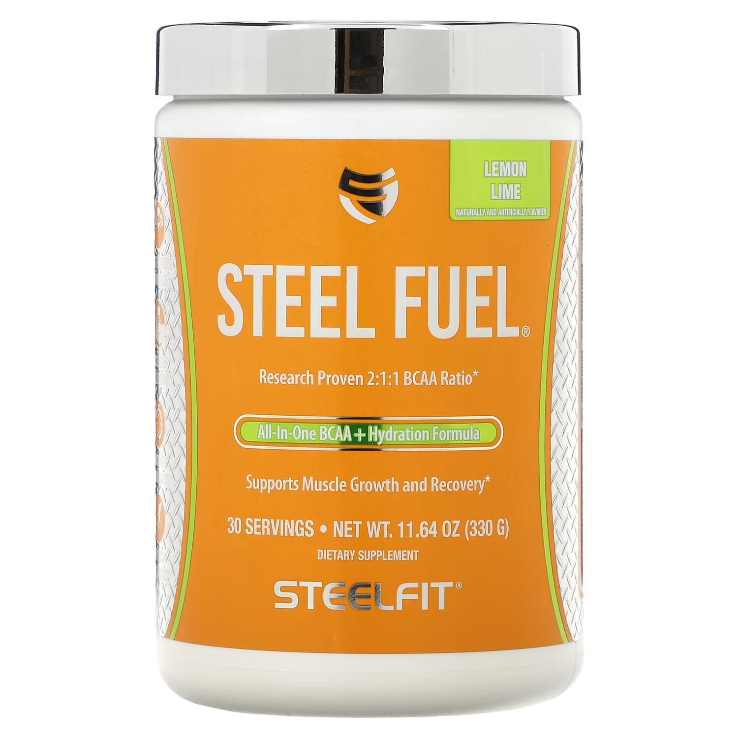 

Универсальные аминокислоты с разветвленной цепью + формула увлажнения SteelFit Steel Fuel, лимонно-лаймовый