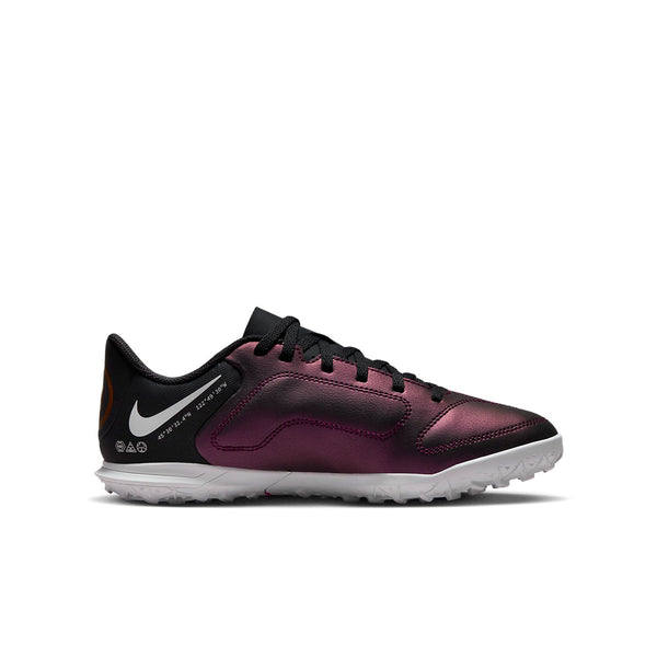 Кроссовки jr. tiempo legend 9 club tf turf k purplewhite Nike, белый — фото 2