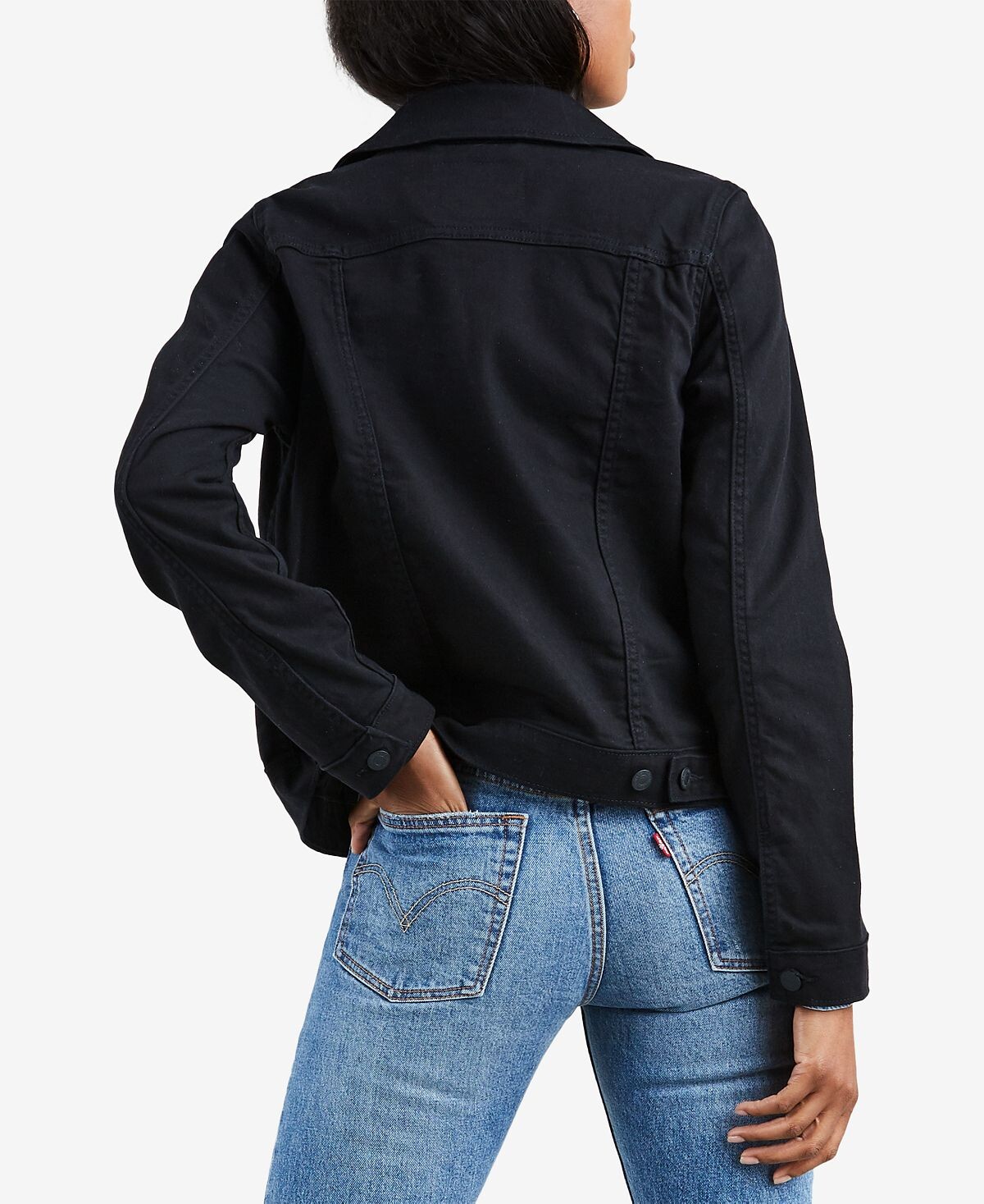Куртка Levi's Original Cotton Denim Trucker, черный — фото 2