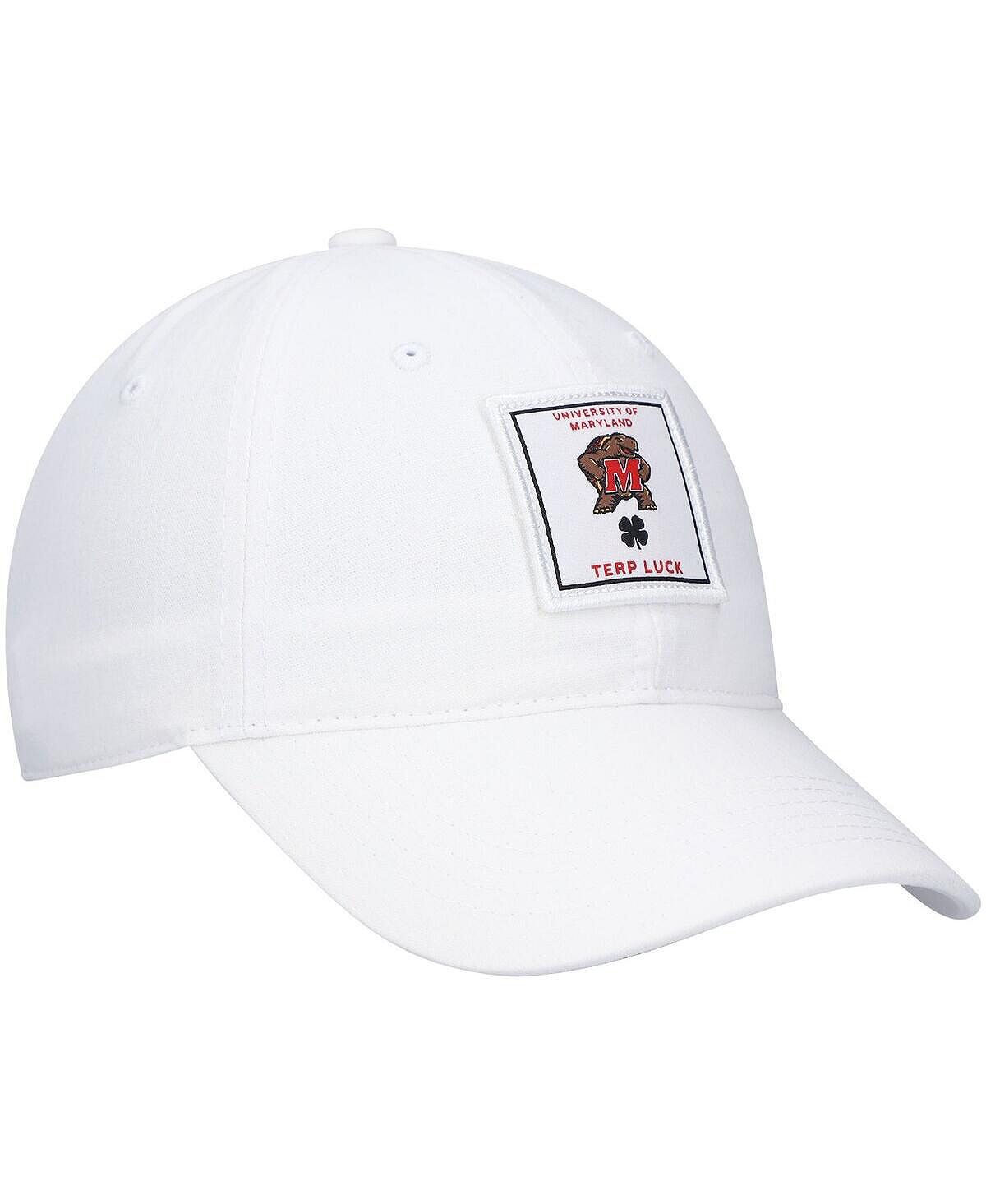 

Мужская бейсболка белого цвета Maryland Terrapins Dream Black Clover