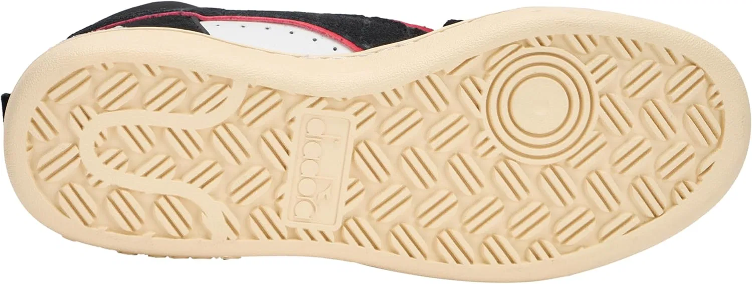 Кроссовки Magic унисекс Diadora, Halbschnitt, Wildleder Gymnastikschuh, White — фото 2