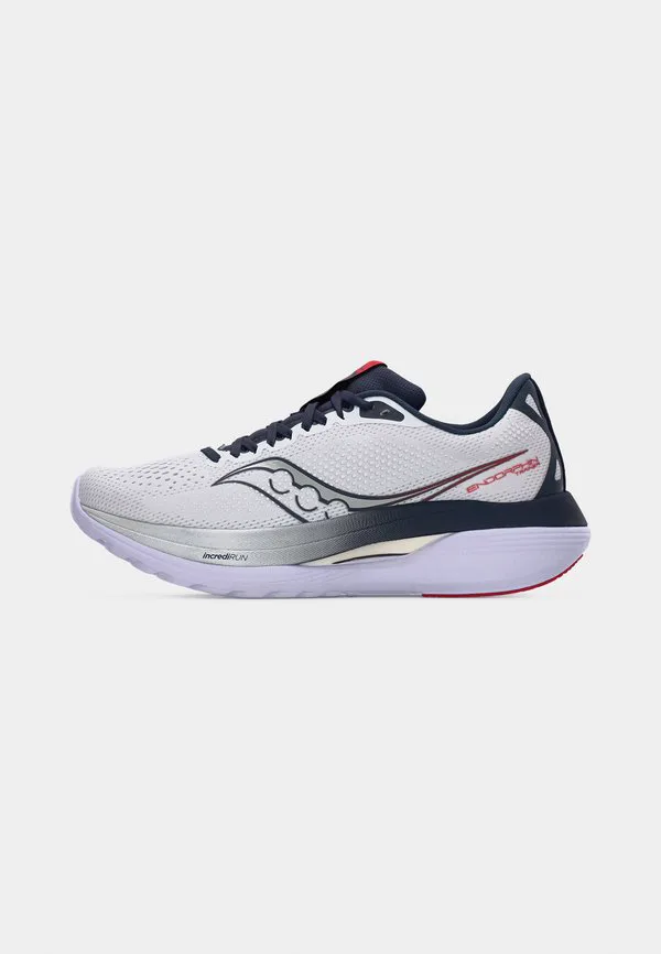 Кроссовки для бега по шоссе, вызывающие эндорфин Saucony, White/Navy — фото 2