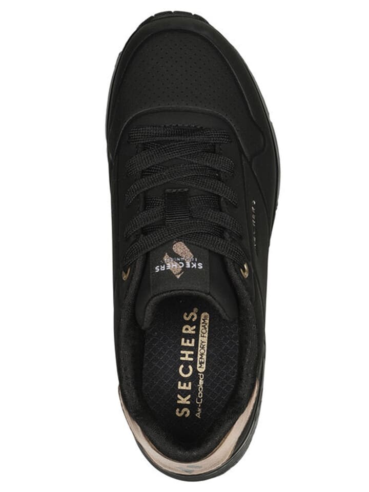 Кроссовки на шнуровке Skechers, черный — фото 4
