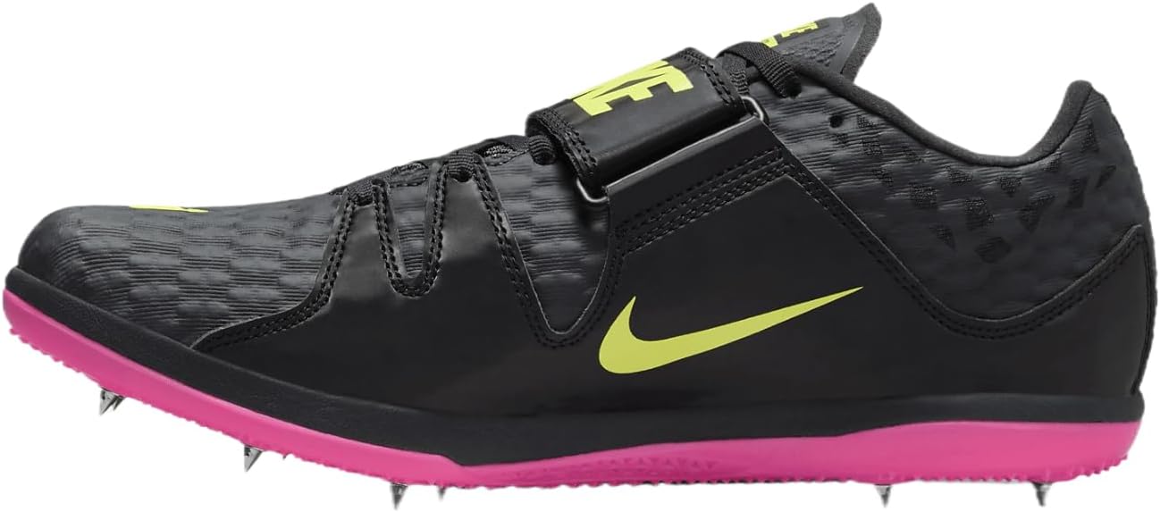 

Легкоатлетические бутсы для прыжков Nike High Jump Elite, Anthracite/Black/Light Lemon Twist/Fierce Pink