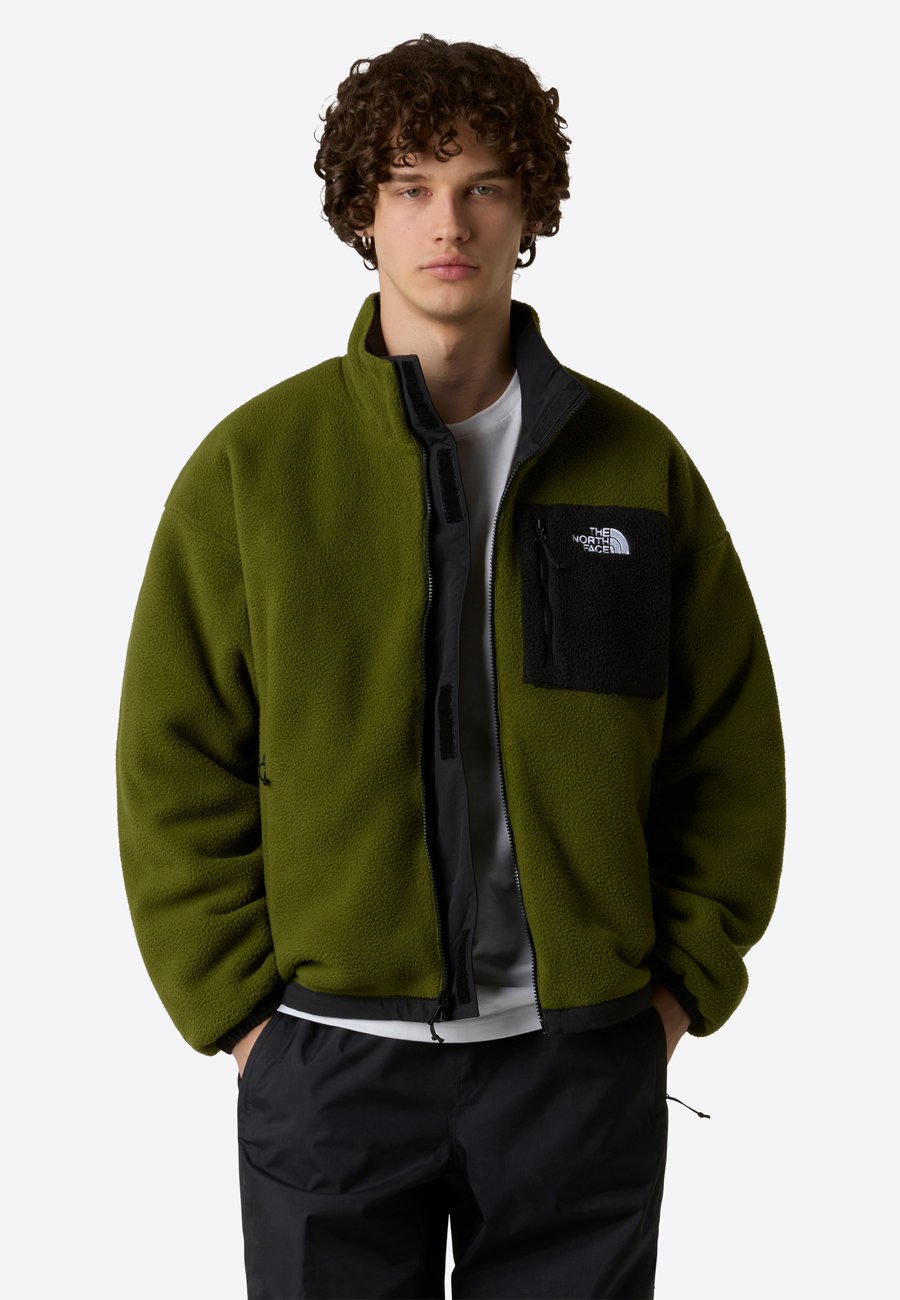 

Флисовая куртка The North Face M YUMIORI REVERSIBLE JACKET, Tnf Black Woodland Gree/Black