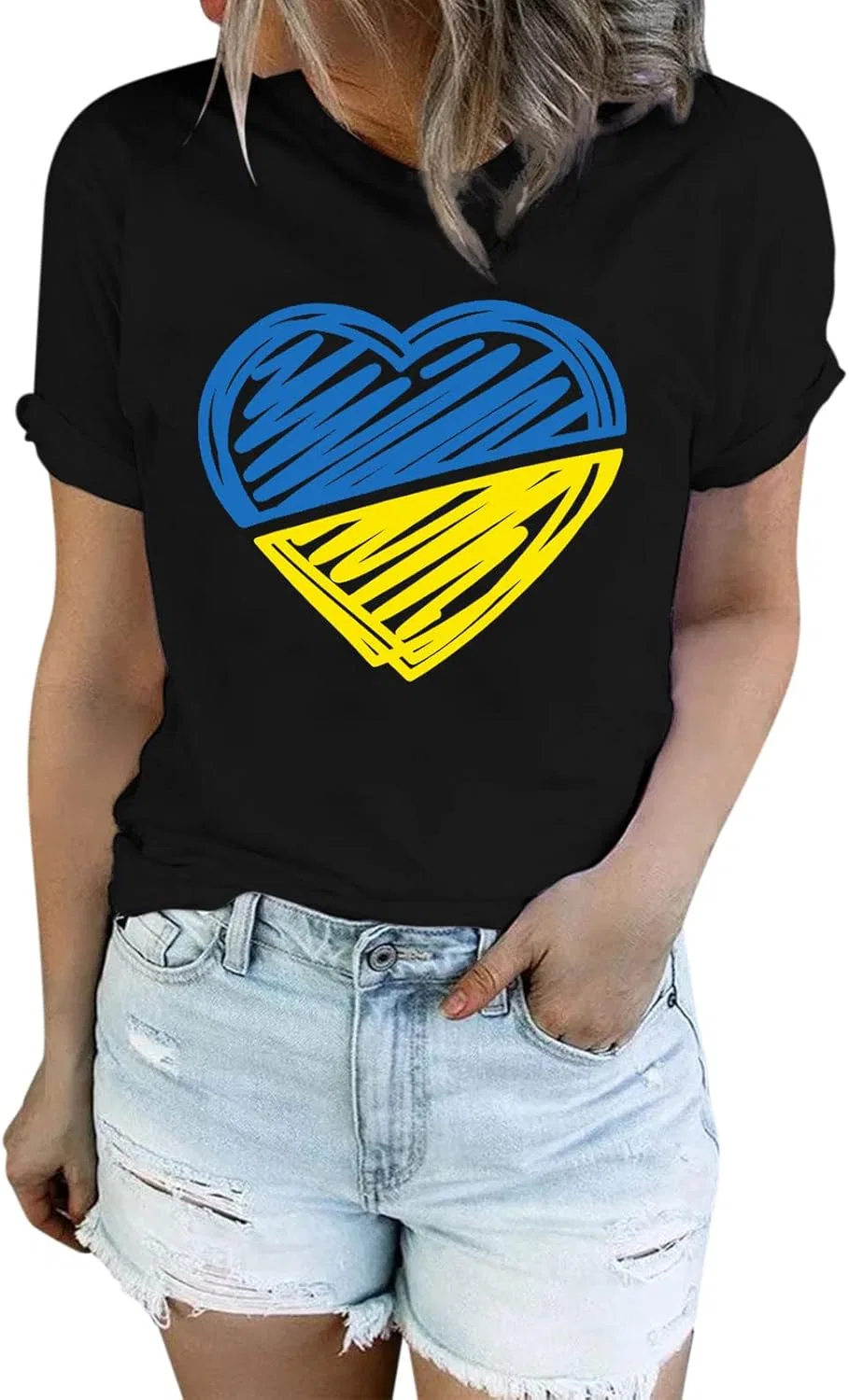 Блуза с кружевной отделкой T Shirt, черный