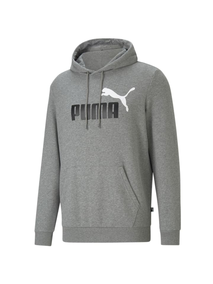 

Пуловер Puma Kapuzenpullover Hoodie, серый