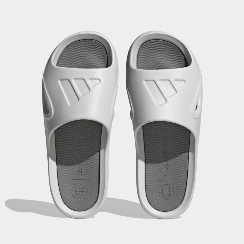 Шлепанцы Adidas Adicane унисекс для взрослых, серый — фото 2