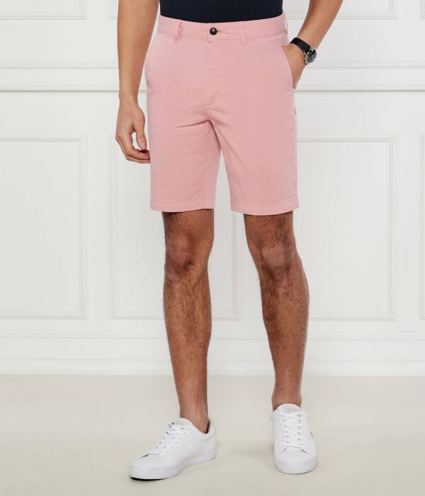 

Шорты чинос Slim fit Boss Orange, розовый