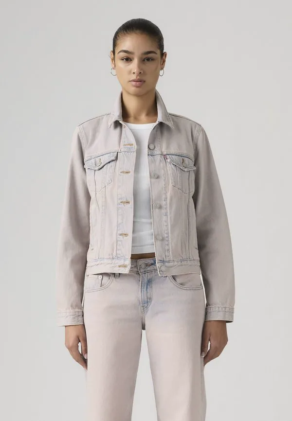 Оригинальная джинсовая куртка дальнобойщика Levi'S, Rose Up — фото 2