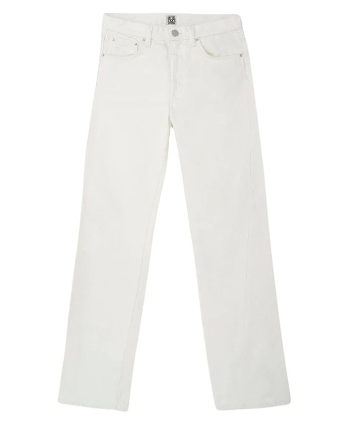 

Джинсы с перекрученным швом Totãªme, белый
