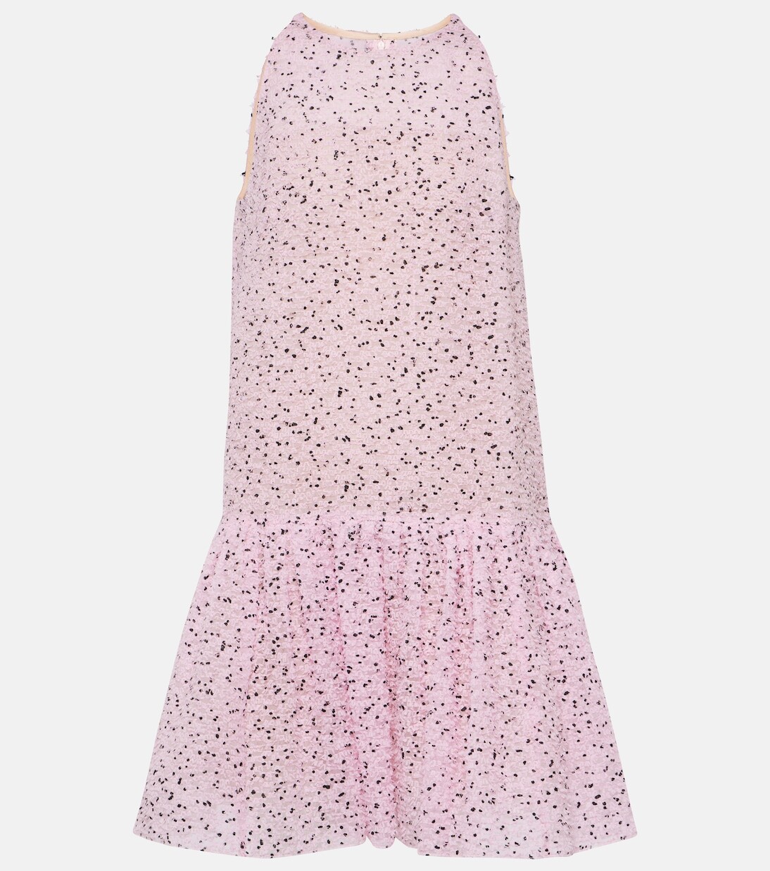 

Мини-платье fil купе Oscar De La Renta, черный