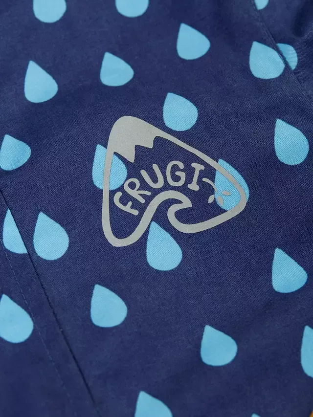 Детский водонепроницаемый дождевик Sunny Showers, цвет Cloudburst Frugi — фото 3