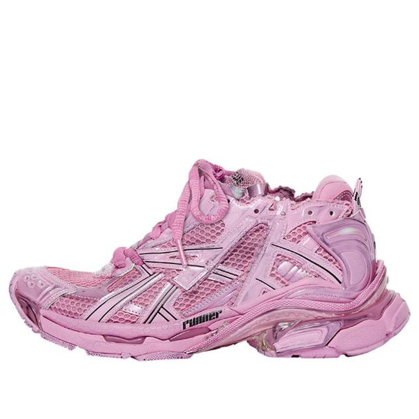 Кроссовки runner sneaker 'pink' Balenciaga, розовый