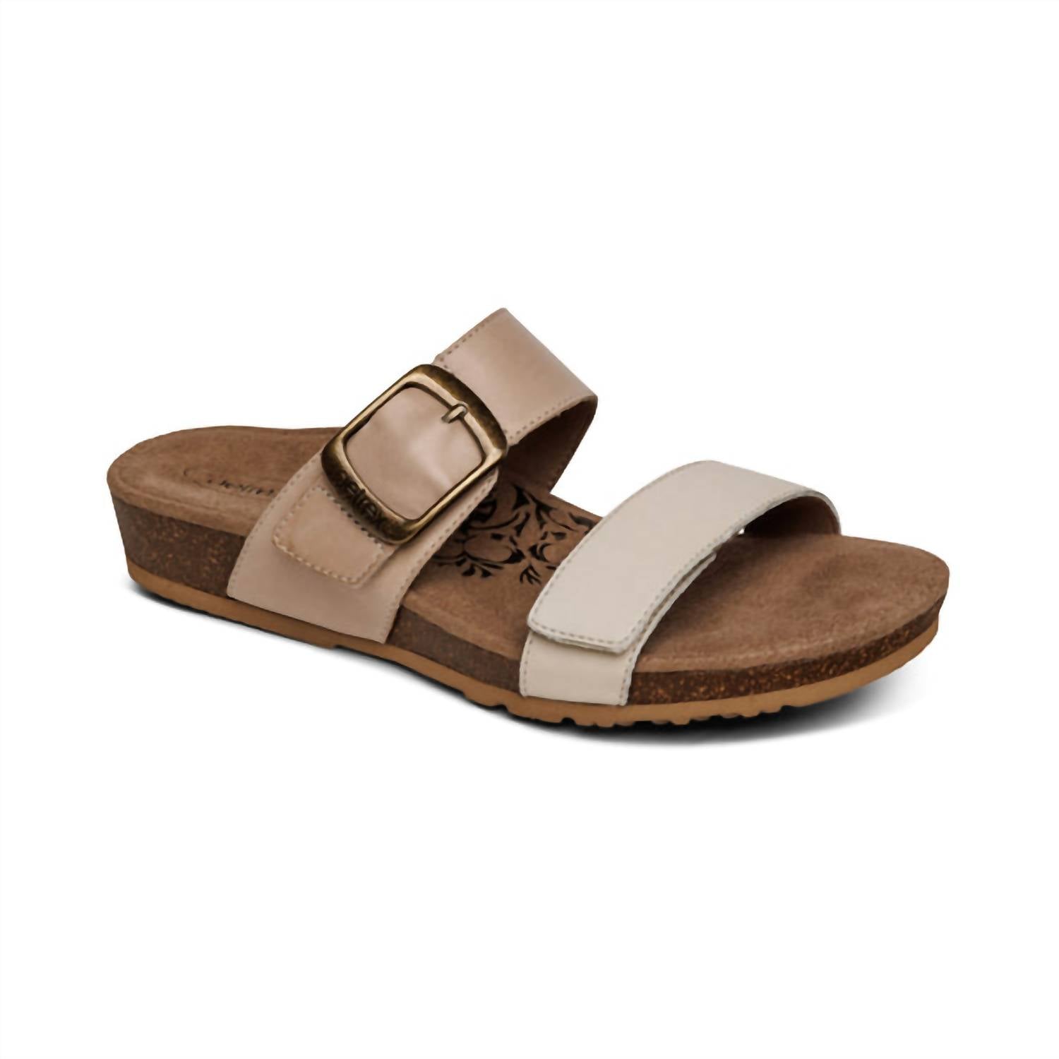 Women's Daisy Adjustable Slide In Ivory Aetrex