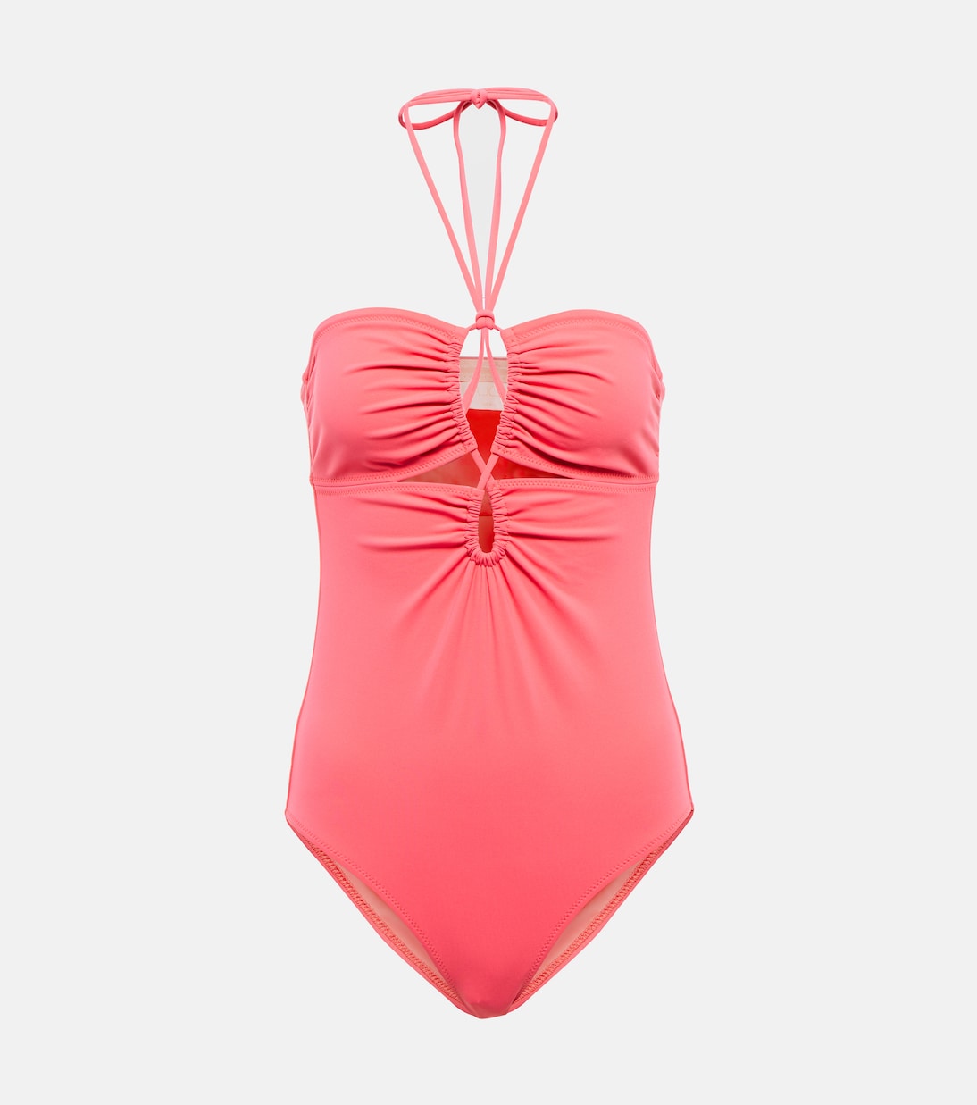

Купальник Minorca Maillot с завязкой на шее Ulla Johnson, Honeysuckle