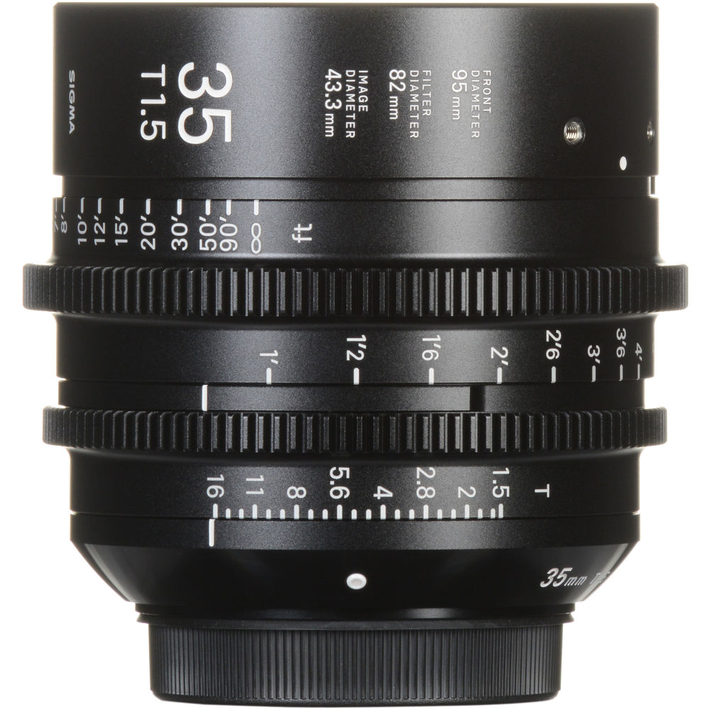 

Sigma 35mm T1.5 FF High-Speed Prime (крепление EF, ножки)