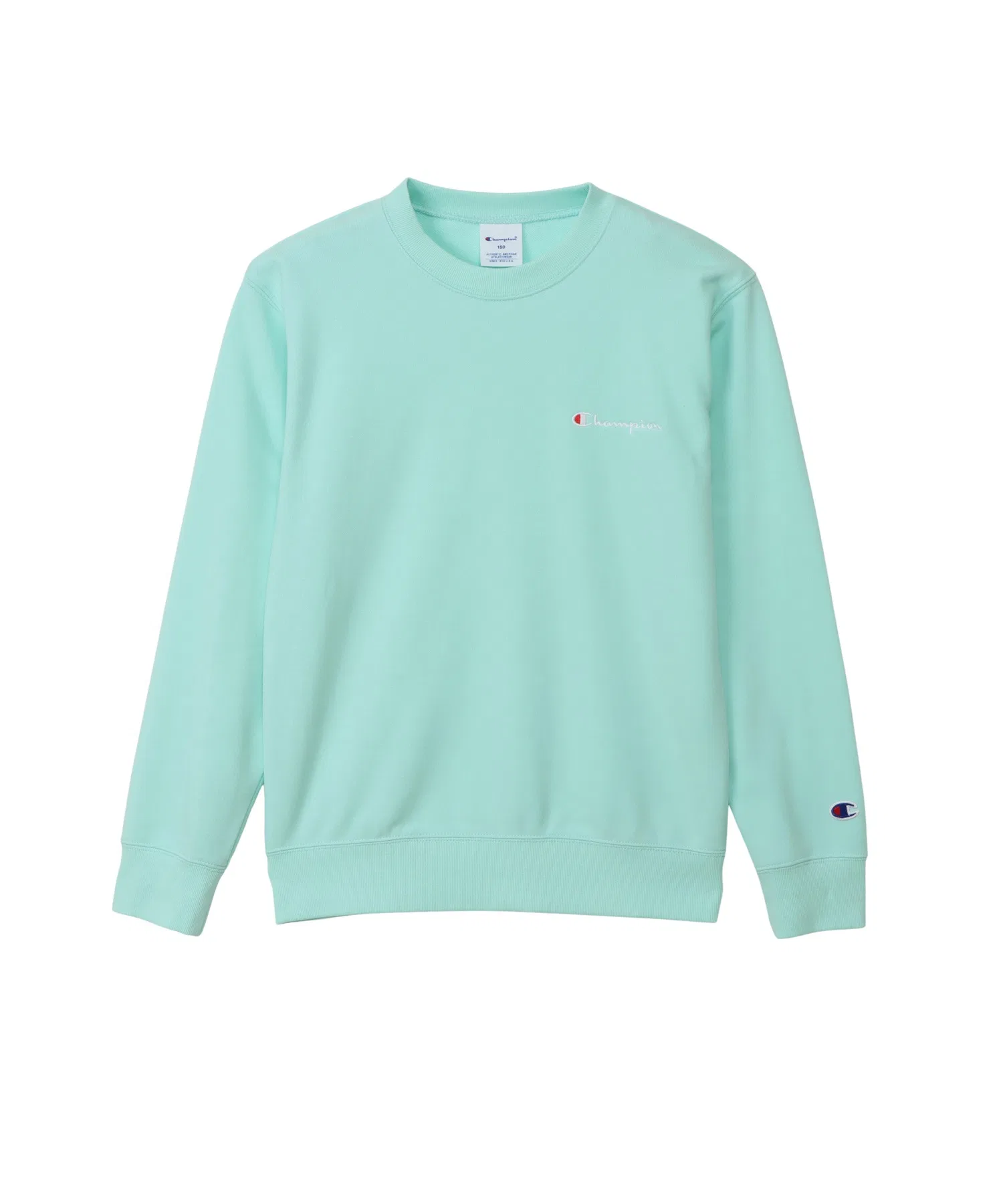 Детская футболка Champion Basic с логотипом, аква