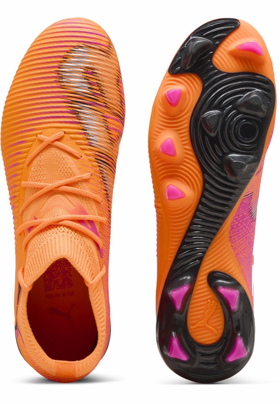 Кроссовки Puma FUTURE 8 MATCH, Heat Fire Black Ravish/Orange — фото 3