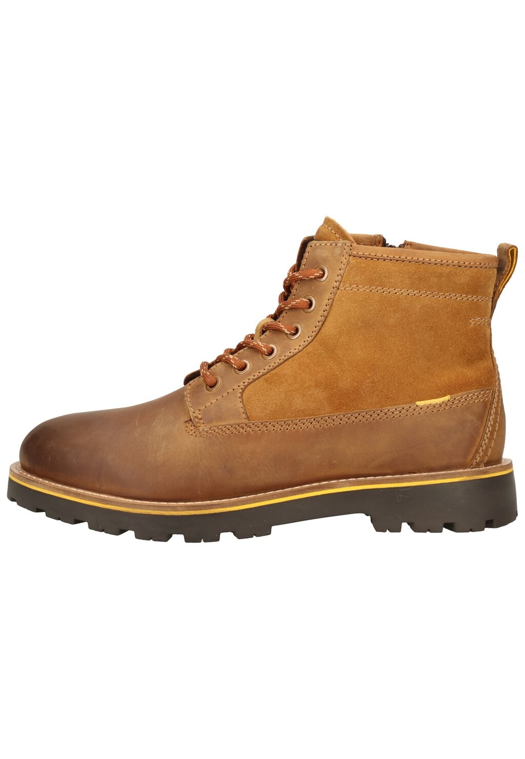 

Спортивные туфли на шнуровке camel active, цвет cognac