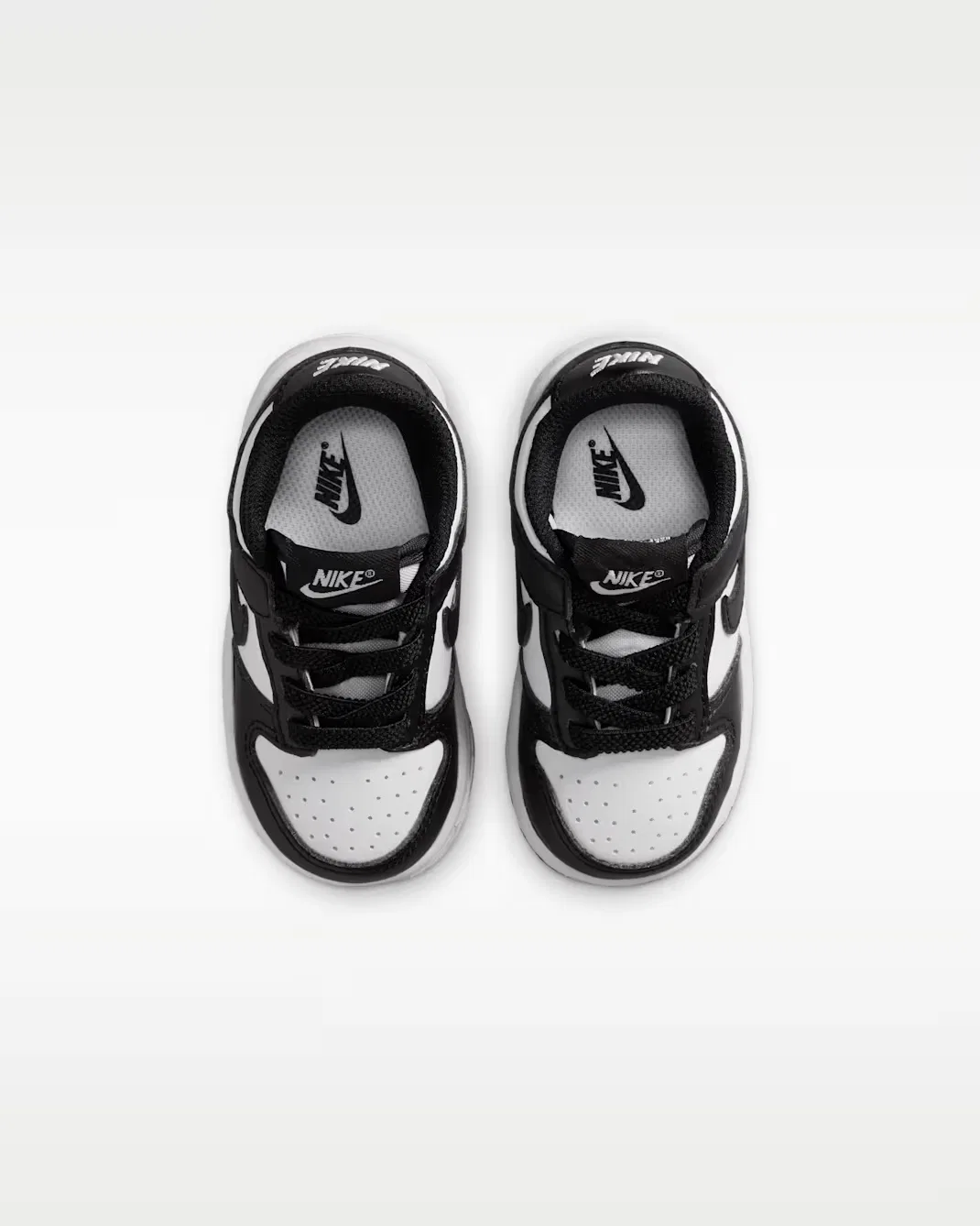 Детская/подростковая обувь Nike Dunk Low, White/White/Black — фото 4